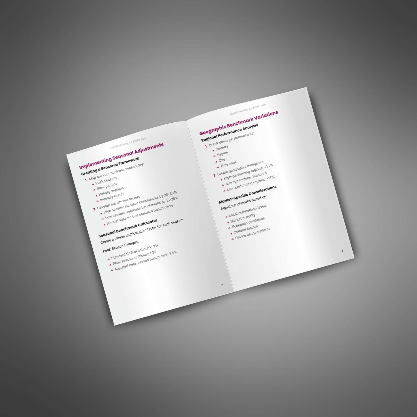 Benchmarking for Better Ads - Guide